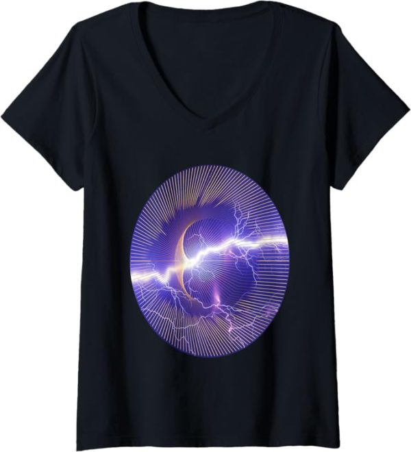 Womens Asunder V-Neck T-Shirt