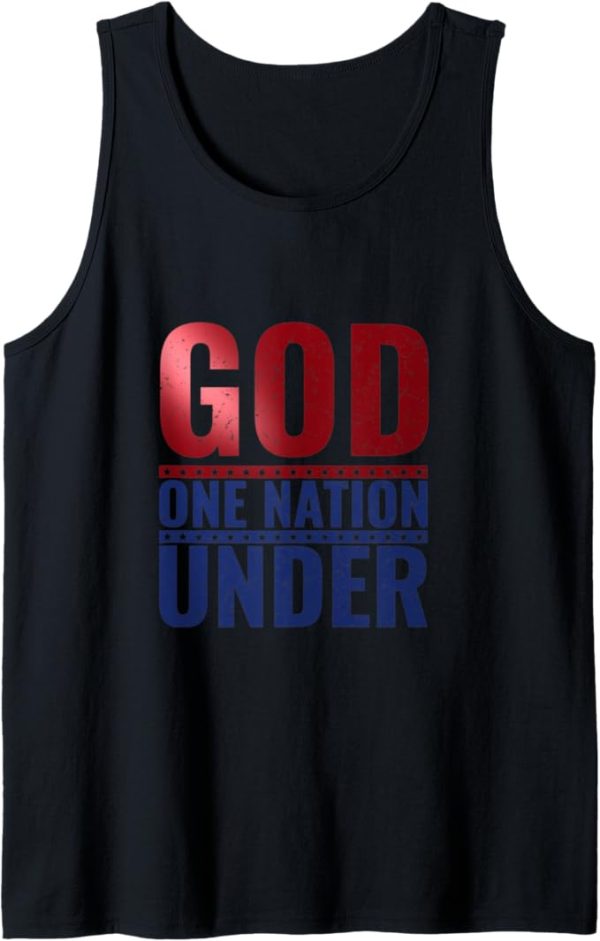 One Nation Under God Tank Top